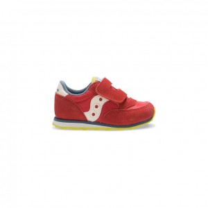 Saucony Baby Jazz Hook & Loop Little Dječje Tenisice Crvene | HRVATSKA SYUMVD