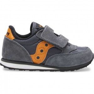 Saucony Baby Jazz Hook & Loop Little Dječje Tenisice Sive | HRVATSKA XTLBPU