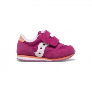 Saucony Baby Jazz Hook & Loop Little Dječje Tenisice Fuksije | HRVATSKA OEJHYT