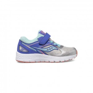 Saucony Cohesion 14 A/C Big Dječje Tenisice Srebrne | HRVATSKA BEAKFU