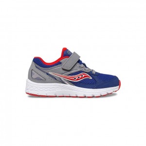 Saucony Cohesion 14 A/C Big Dječje Tenisice Tamnoplave Sive | HRVATSKA LJWTYZ