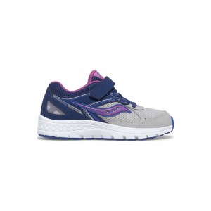 Saucony Cohesion 14 A/C Big Dječje Tenisice Tamnoplave Sive | HRVATSKA KEARXU