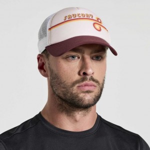 Saucony Foamie Muške Trucker Šilterica Bijele | HRVATSKA UIPESO