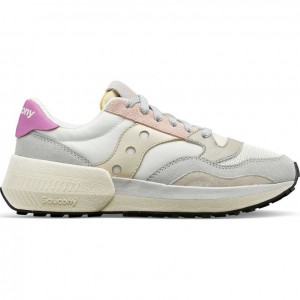 Saucony Jazz NXT Ženske Tenisice Bijele Sive Roze | HRVATSKA JYDIHQ