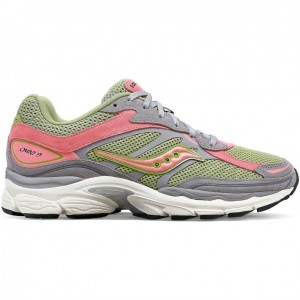 Saucony ProGrid Omni 9 Premium Ženske Tenisice Sive Zelene Roze | HRVATSKA BDFRUW