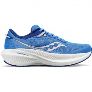 Saucony Triumph 21 Wide Ženske Tenisice Plave | HRVATSKA LKZTSN