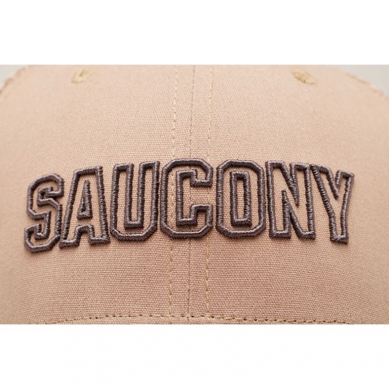 Saucony Adjustable Snap Back Muške Trucker Šilterica Bež | HRVATSKA ZOSVGQ