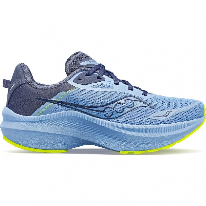 Saucony Axon 3 Ženske Tenisice Plave | HRVATSKA QMLGYT