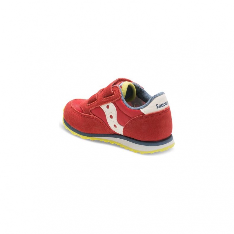 Saucony Baby Jazz Hook & Loop Little Dječje Tenisice Crvene | HRVATSKA SYUMVD