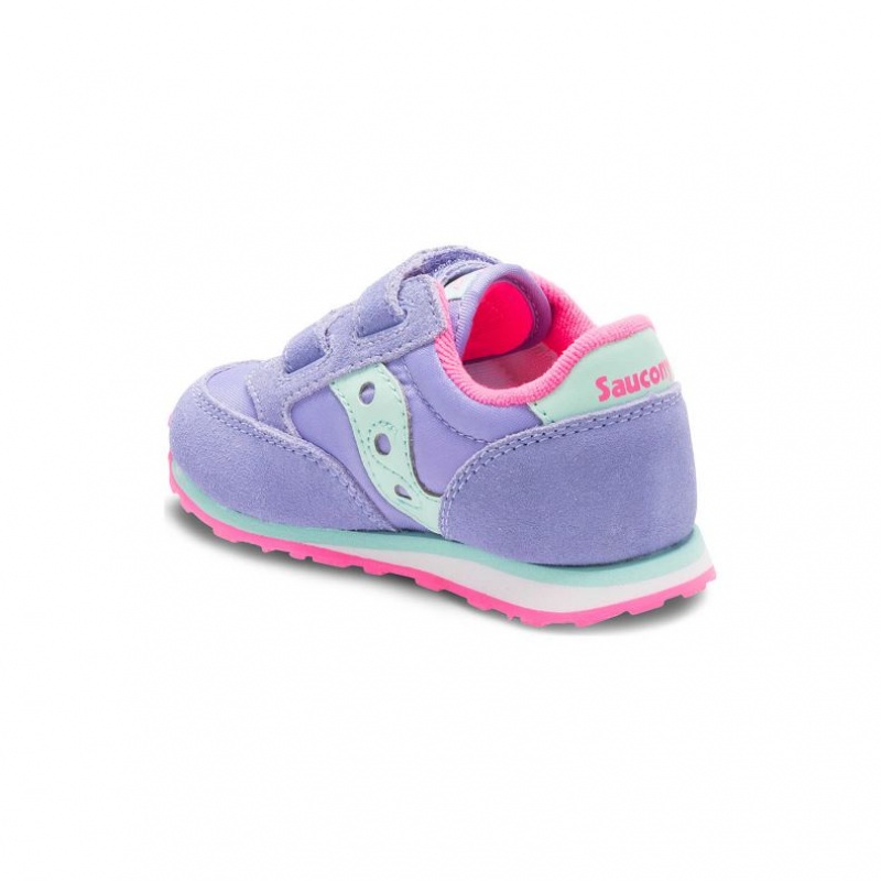 Saucony Baby Jazz Hook & Loop Little Dječje Tenisice Ljubičaste | HRVATSKA QEIXON