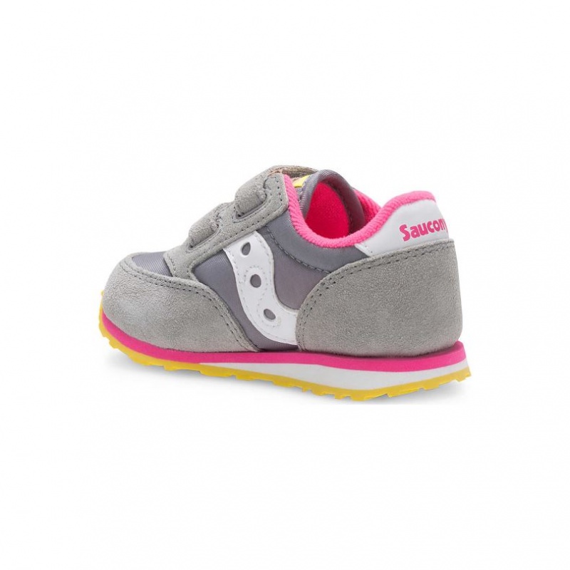 Saucony Baby Jazz Hook & Loop Little Dječje Tenisice Sive | HRVATSKA JAQXWC