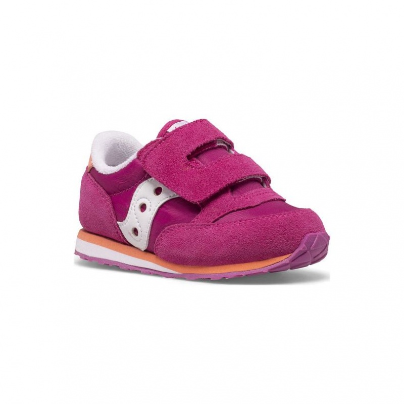 Saucony Baby Jazz Hook & Loop Little Dječje Tenisice Fuksije | HRVATSKA OEJHYT