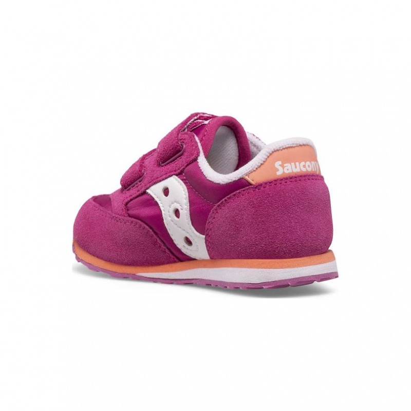 Saucony Baby Jazz Hook & Loop Little Dječje Tenisice Fuksije | HRVATSKA OEJHYT