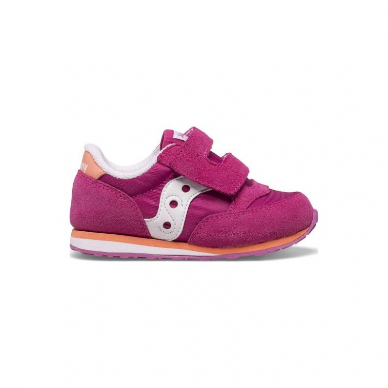 Saucony Baby Jazz Hook & Loop Little Dječje Tenisice Fuksije | HRVATSKA OEJHYT