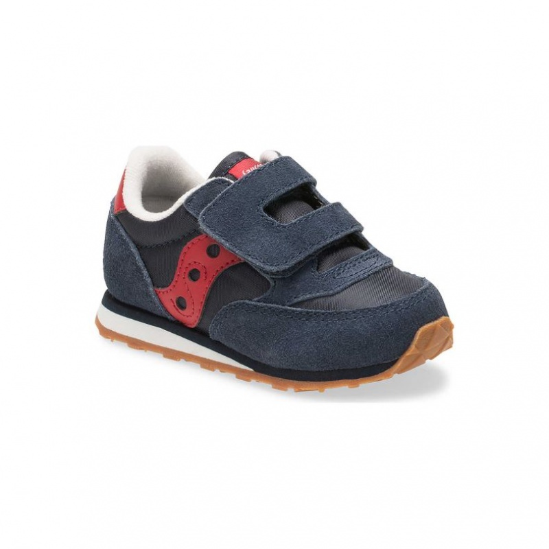 Saucony Baby Jazz Hook & Loop Little Dječje Tenisice Tamnoplave | HRVATSKA HRFPCN