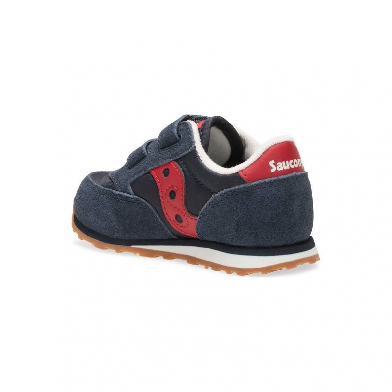 Saucony Baby Jazz Hook & Loop Little Dječje Tenisice Tamnoplave | HRVATSKA HRFPCN