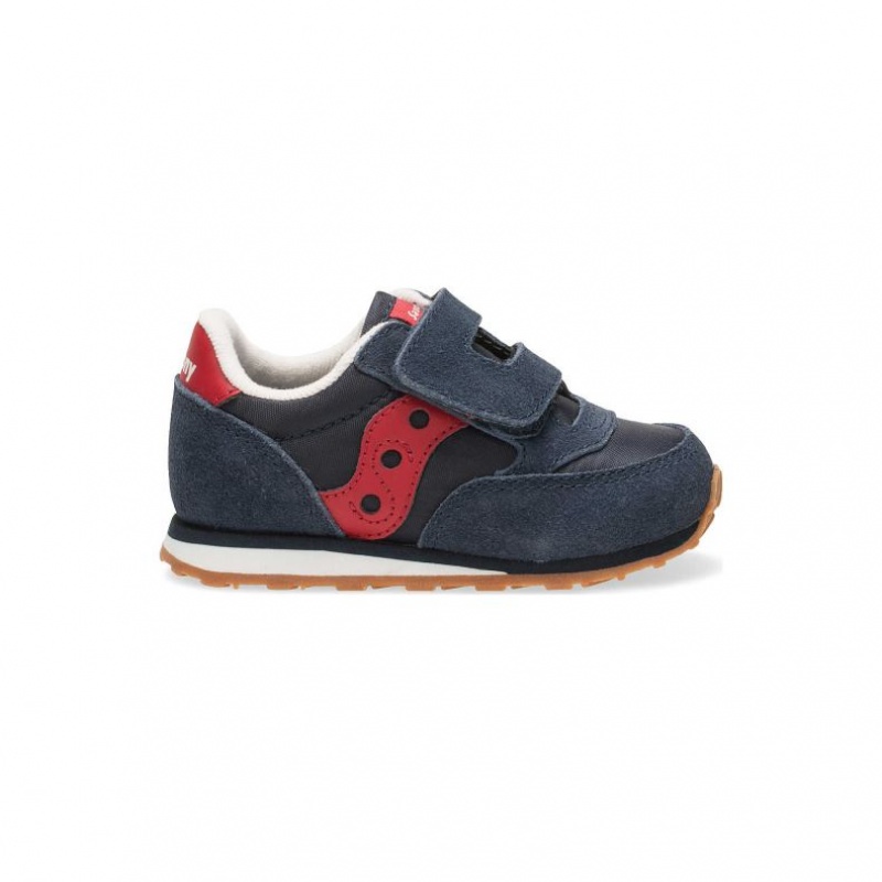 Saucony Baby Jazz Hook & Loop Little Dječje Tenisice Tamnoplave | HRVATSKA HRFPCN