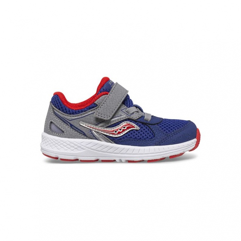 Saucony Cohesion 14 A/C Jr. Little Dječje Tenisice Tamnoplave Sive | HRVATSKA DPAFKQ