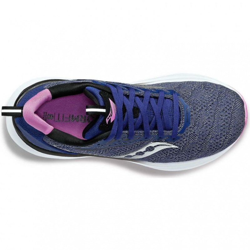 Saucony Echelon 9 Wide Ženske Tenisice Indigo | HRVATSKA EDHQTG