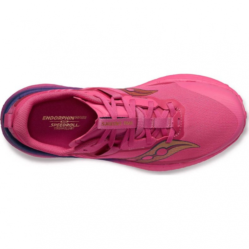 Saucony Endorphin Edge Ženske Tenisice Roze | HRVATSKA ENLFRI