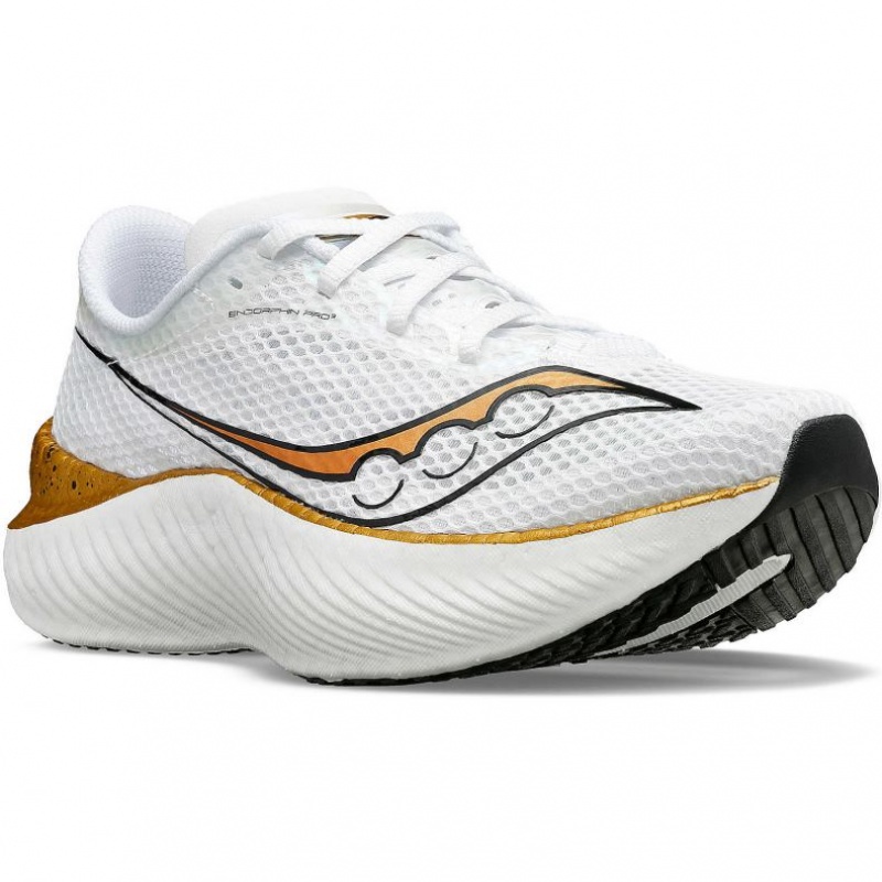 Saucony Endorphin Pro 3 Ženske Tenisice Bijele | HRVATSKA BDNJGL