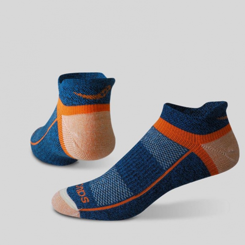 Saucony Inferno Merino Wool Blend No Show 3-Pack Muške Čarape Visebojne | HRVATSKA ZQWPAV