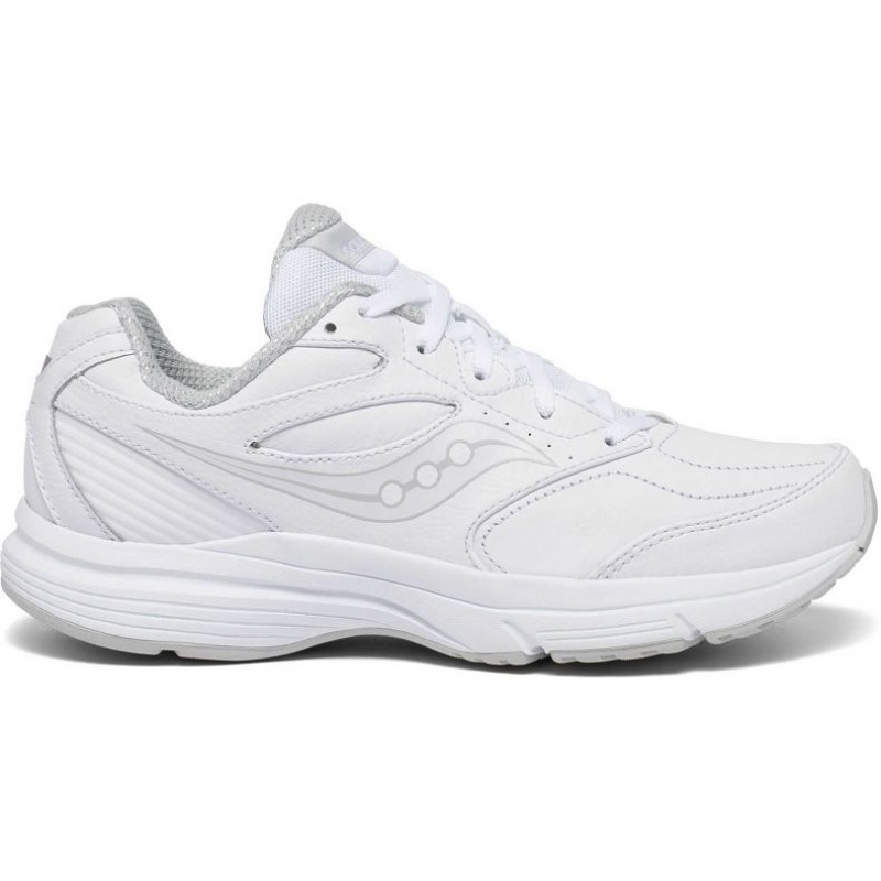 Saucony Integrity Walker 3 Extra Wide Ženske Tenisice Bijele | HRVATSKA DJNGHM