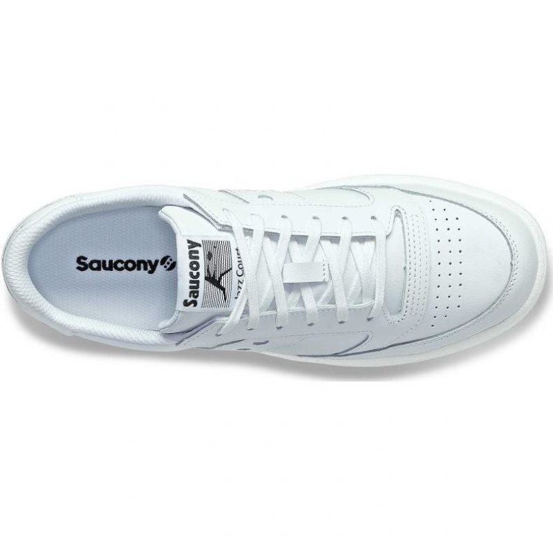 Saucony Jazz Court PU Muške Tenisice Bijele | HRVATSKA QCDMIJ