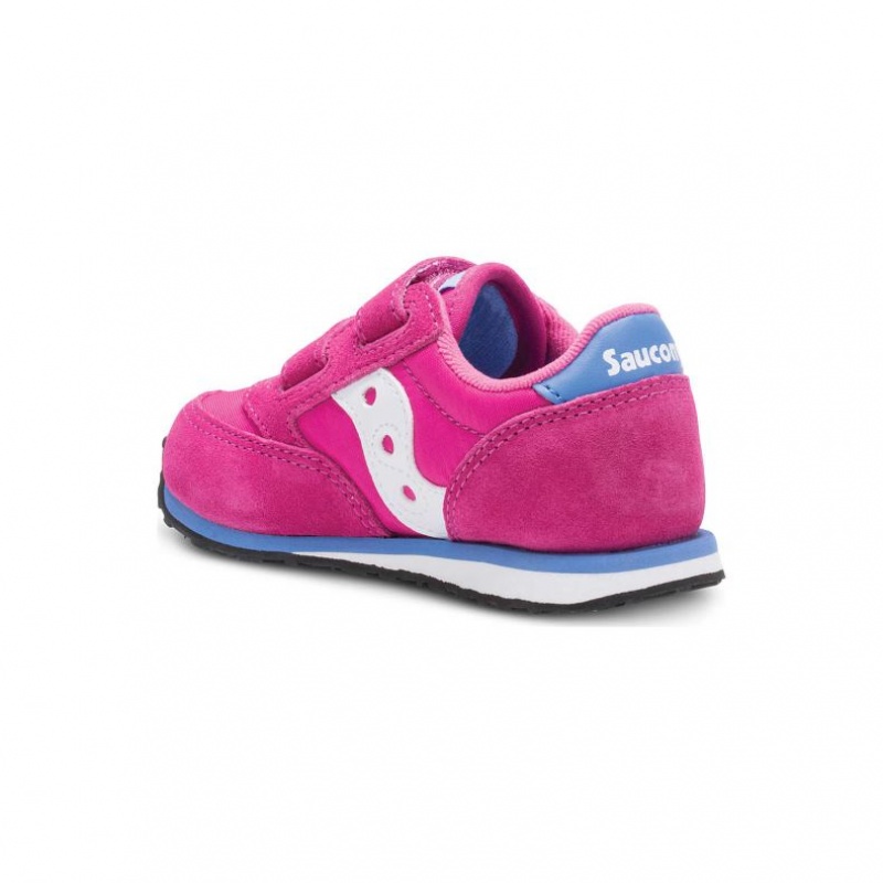 Saucony Jazz Hook & Loop Big Dječje Tenisice Roze | HRVATSKA HOCIPV