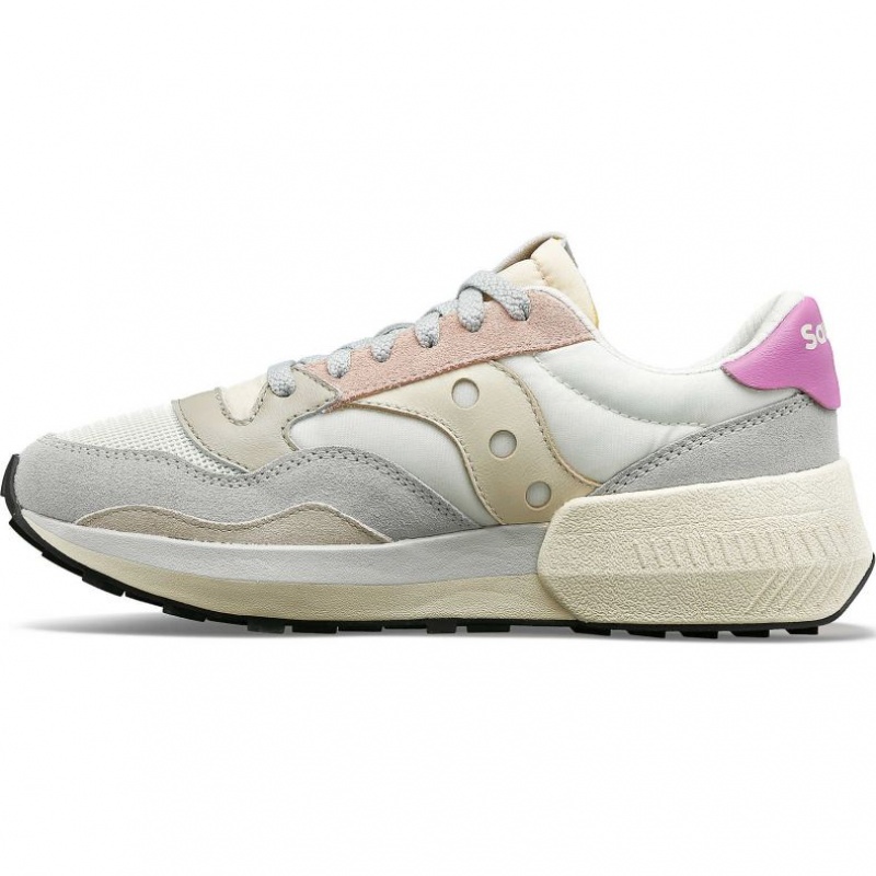 Saucony Jazz NXT Ženske Tenisice Bijele Sive Roze | HRVATSKA JYDIHQ