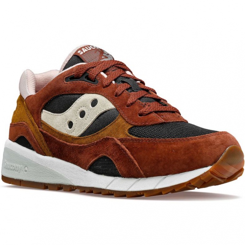 Saucony Shadow 6000 Ženske Tenisice Smeđe Crne | HRVATSKA QDPEXT