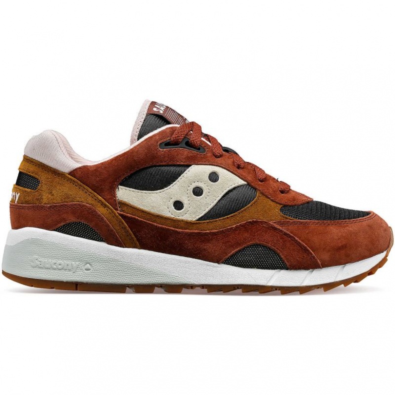 Saucony Shadow 6000 Ženske Tenisice Smeđe Crne | HRVATSKA QDPEXT