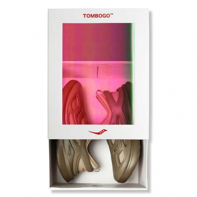 Saucony TOMBOGO™ x Butterfly Ženske Tenisice Smeđe | HRVATSKA IDHSUB